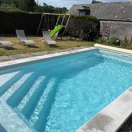 Feriehus Entre La Et Le Avec Piscine Et Jacuzzi