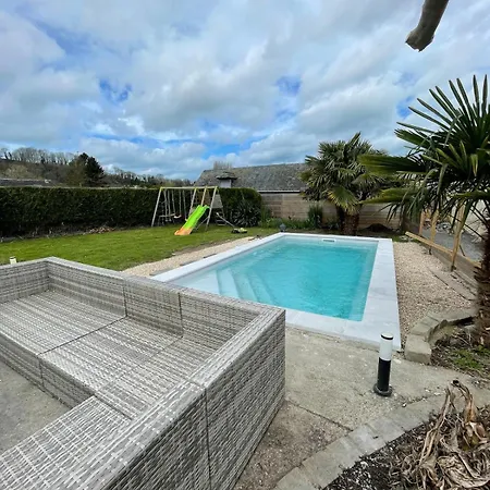 Entre La Et Le Avec Piscine Et Jacuzzi Vittefleur