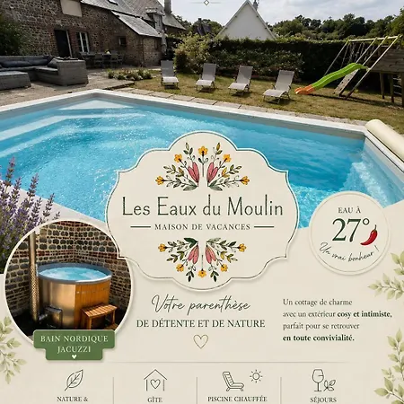 Entre La Et Le Avec Piscine Et Jacuzzi * Vittefleur